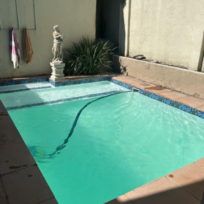 Pool after 