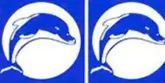 Dolphin Mosaic LT Blue